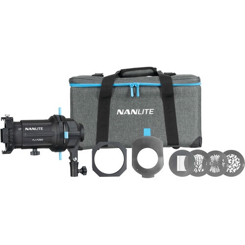 Nanlite Projector Mount for Forza 60 & 60B LED Monolights (19°) - Perfect for Studio Photography & Video Lighting