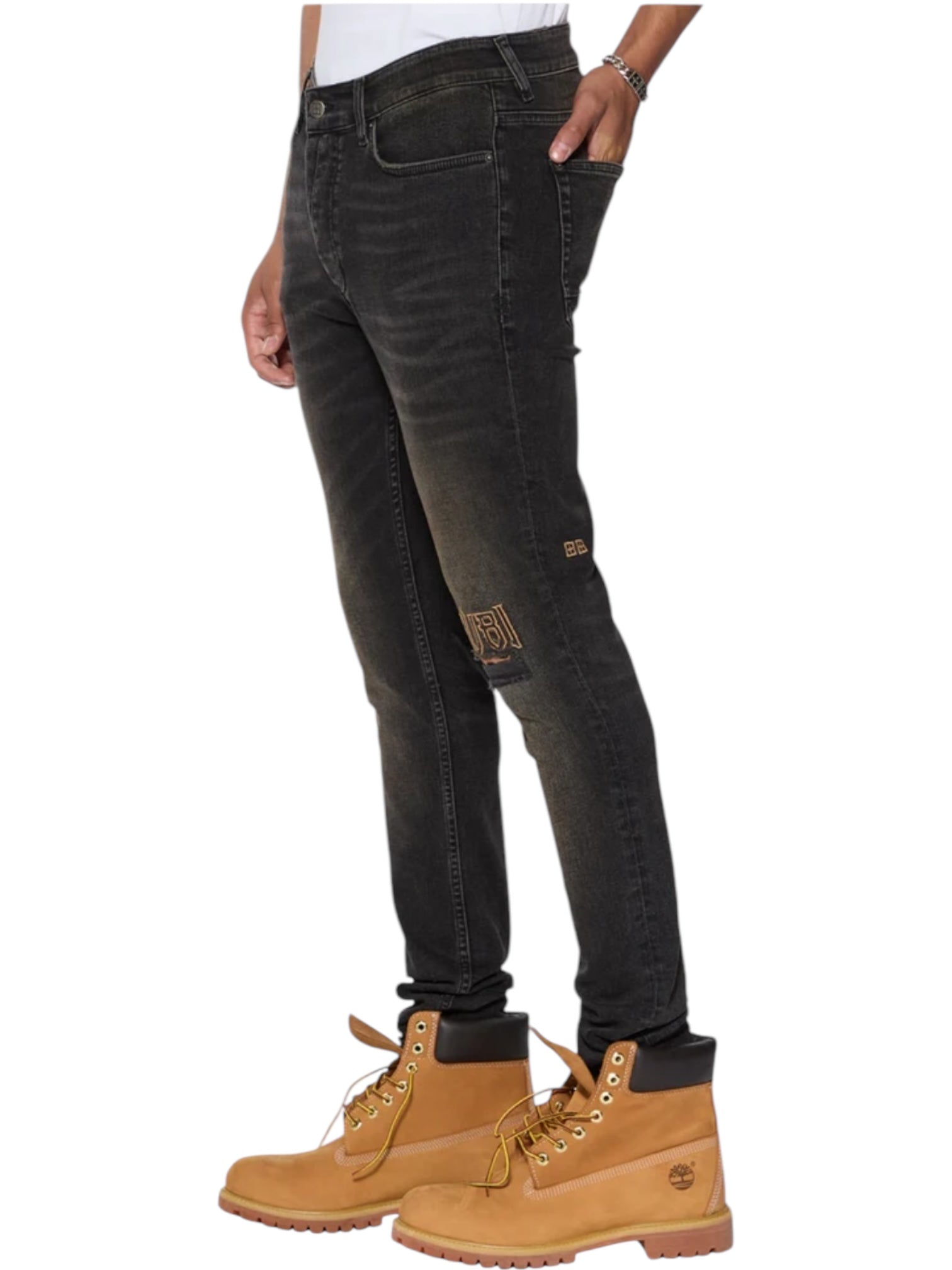 Ksubi Van Winkle Kingdom Repair Black Jeans - Distressed Denim Pants for Men | Perfect for Casual Wear, Street Style & Night Out