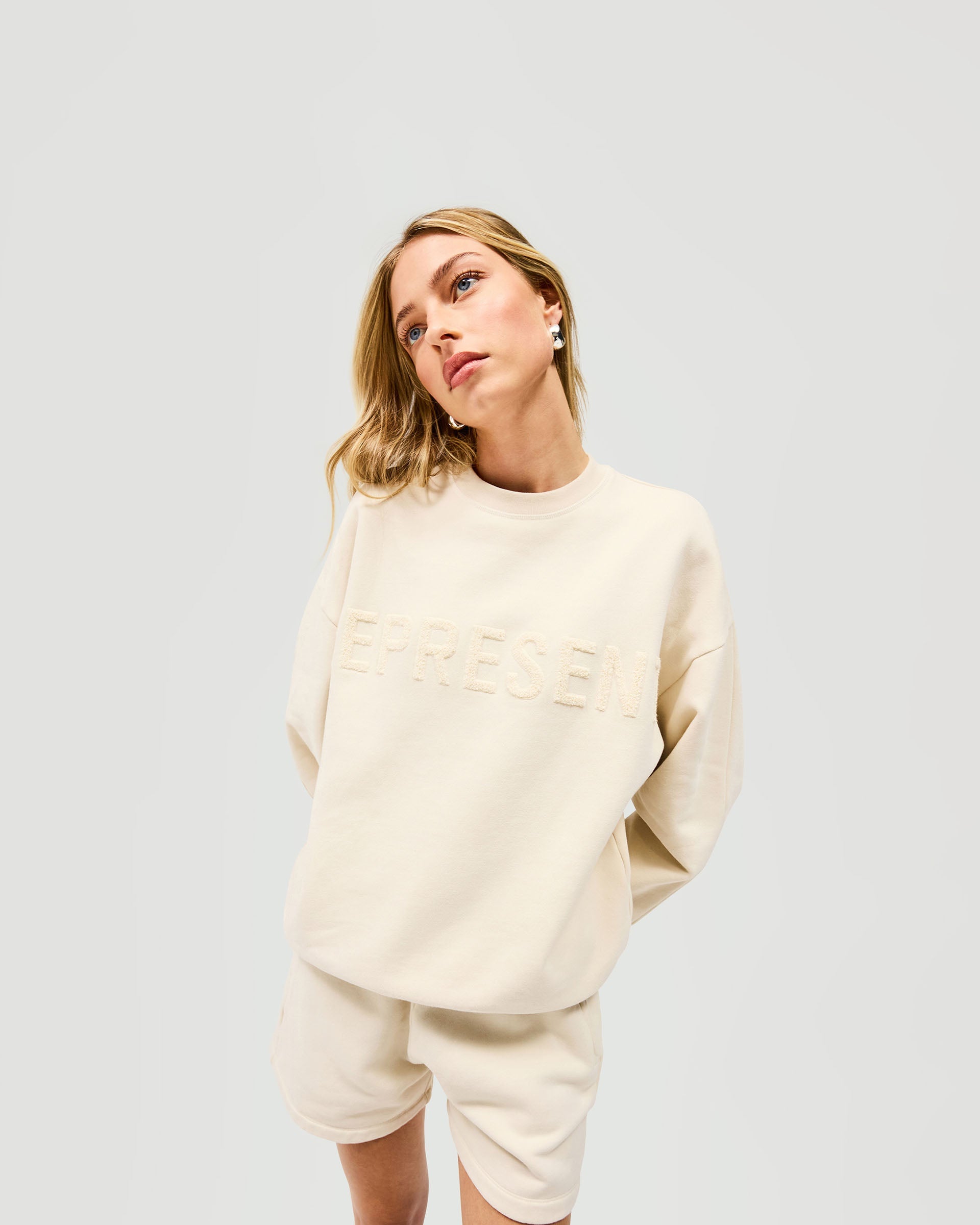 Owners Club Sweater - Soft & Cozy Oat Milk Color Pullover | Perfect for Casual Wear, Fall Fashion & Coffee Dates