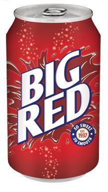 Big Red Soda Soft Drink - 12oz Cans (24 Pack) - Refreshing Cream Soda with Bold Flavor - Perfect for Parties, BBQs, and Summer Gatherings