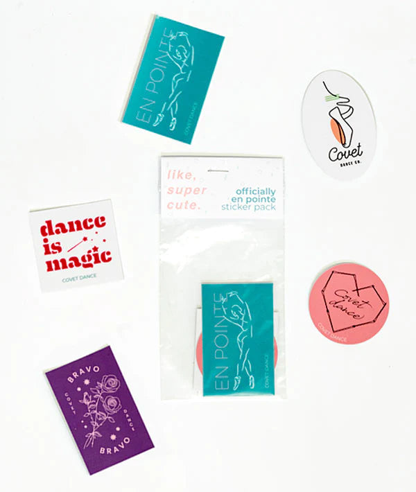 Ballerina Sticker Pack - 24 Unique Ballet Dancer Decals for Scrapbooking, Water Bottles & Laptop Decor - Perfect for Dance Enthusiasts & Gift Giving