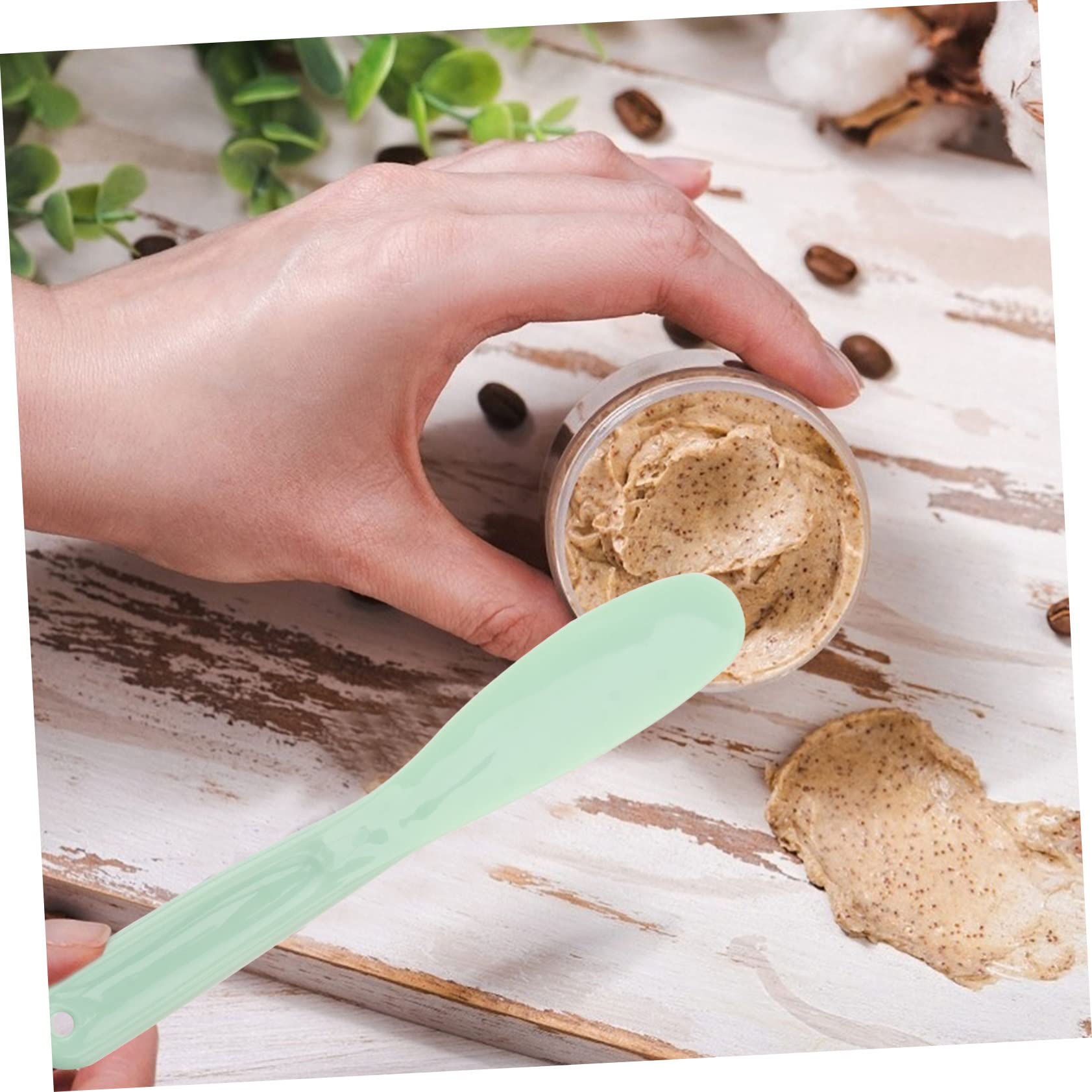 9-Piece Reusable Makeup Spatula Set - Cosmetic Cream Spatula, Highlighter Wand, Facial Tool, Brow & Lip Applicator - Perfect for Makeup Artists, Salon Professionals & Home Beauty Routines