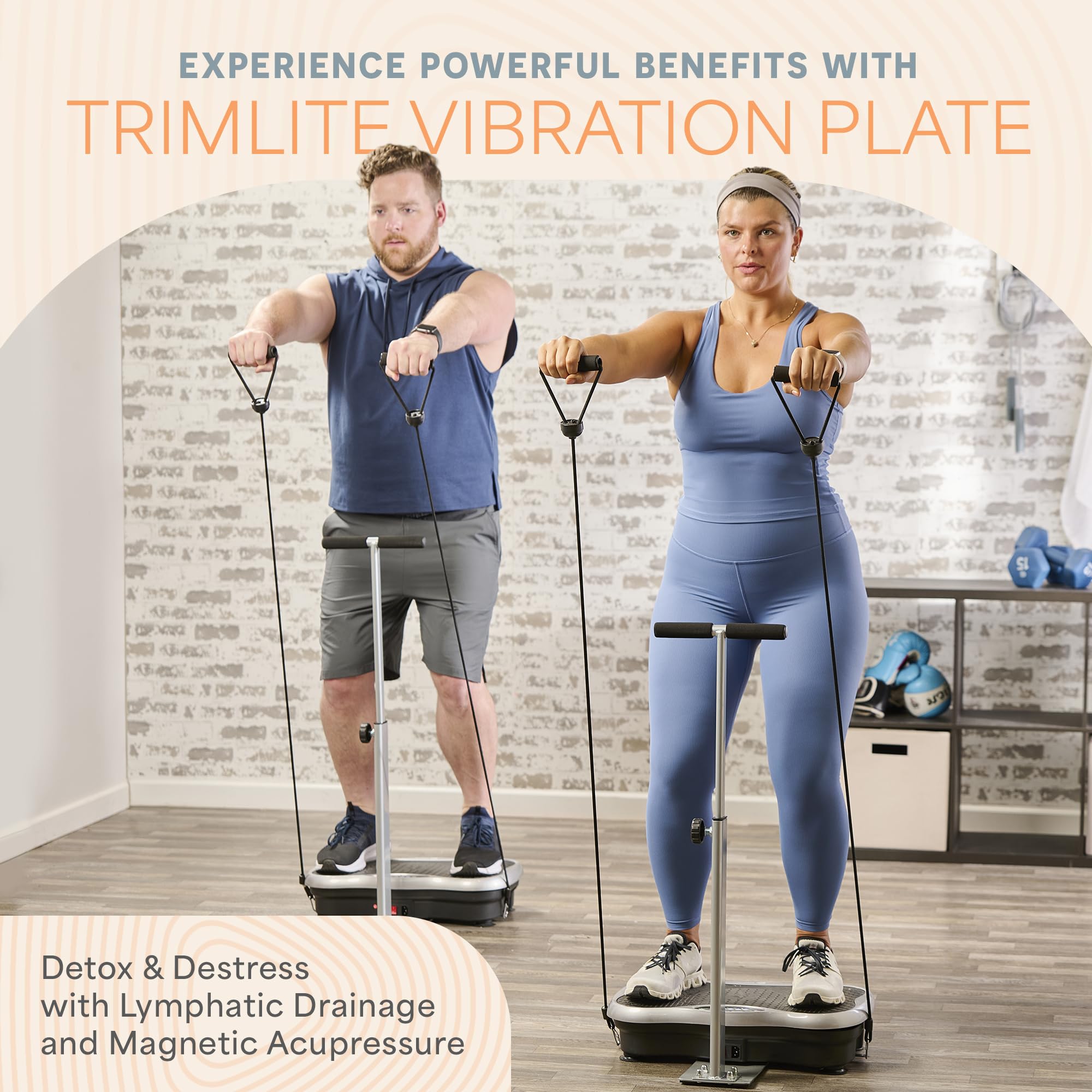 Lifepro Vibration Plate Exercise Machine with Magnetic Therapy - Full Body Workout Platform for Weight Loss, Muscle Toning & Recovery - Portable Vibration Trainer for Home Gym, Lymphatic Drainage & Fitness Enthusiasts - Perfect for Beginners, Seniors & Physical Therapy