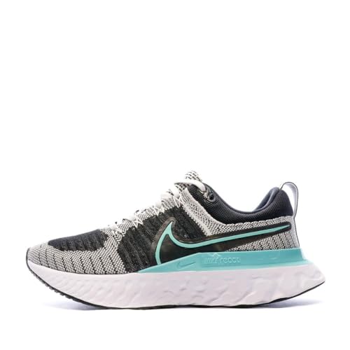 White/Aurora Green-black