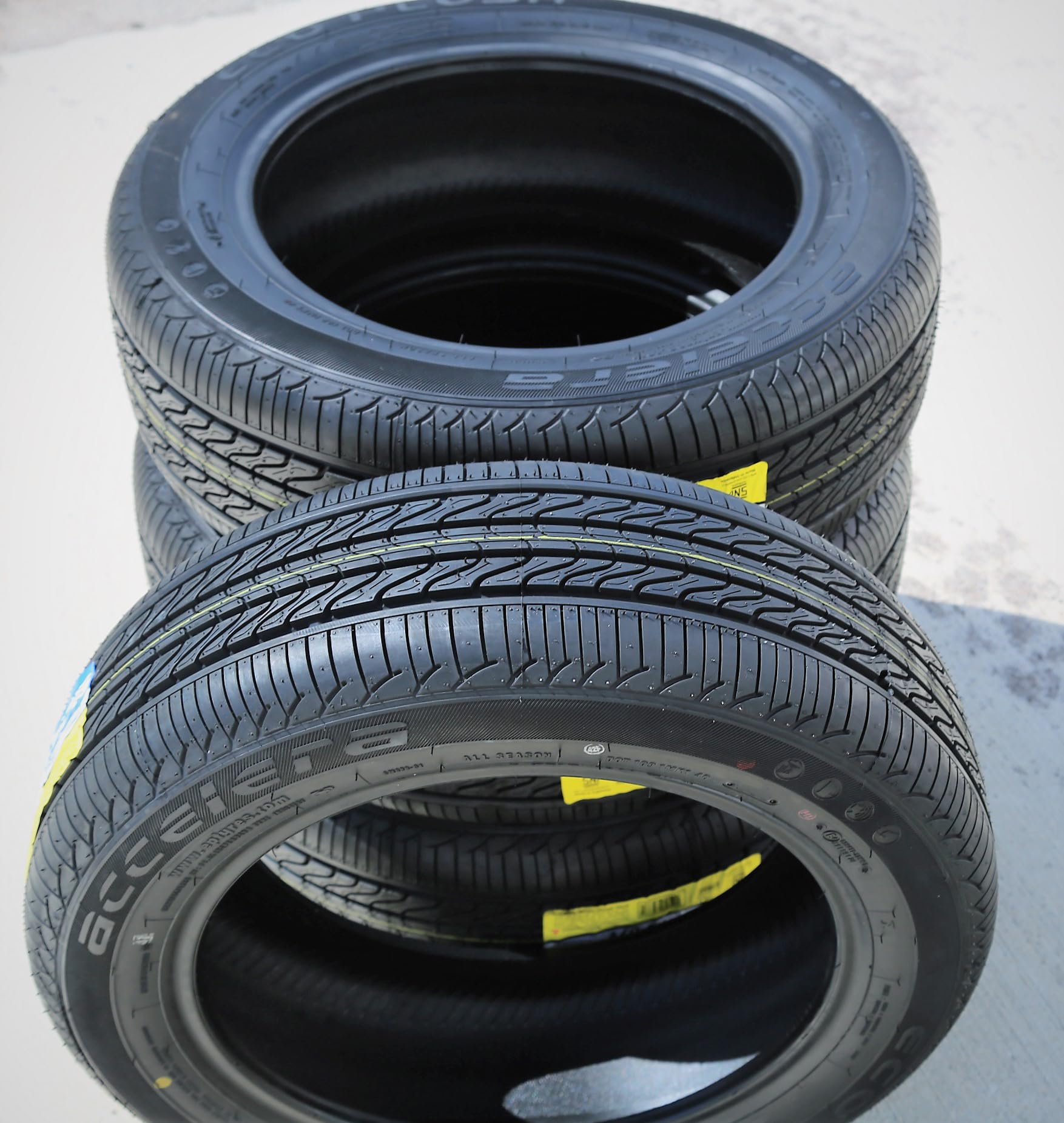 Accelera Eco Plush All-Season Radial Tire 215/65R15 100H - High Performance Car Tires for Sedans, SUVs & Crossovers | Durable Wet & Dry Traction for Year-Round Driving Comfort