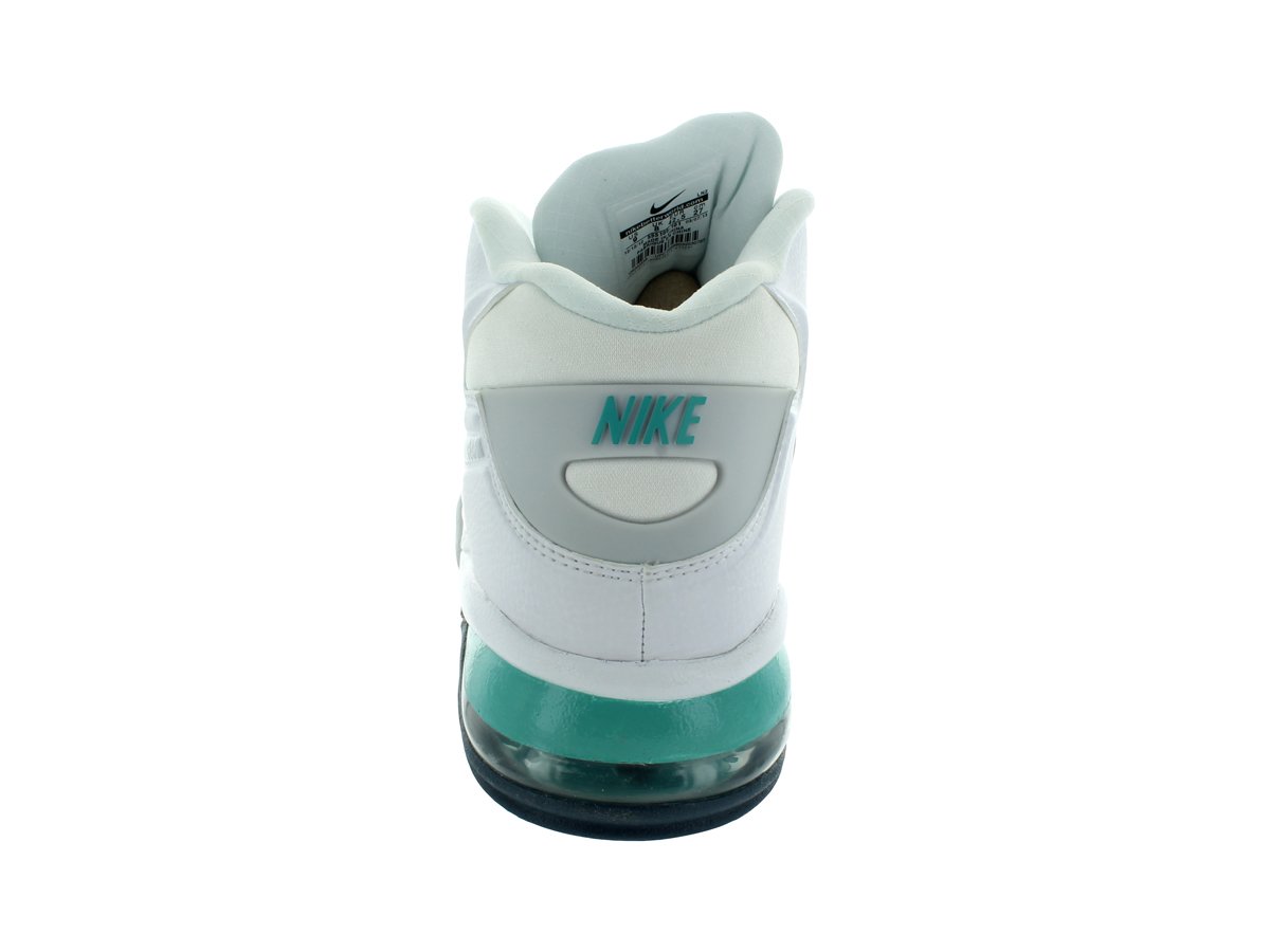 Nike Men's Air Command Force Basketball Shoes - White/Lynx Blue/Bright Crimson/Wolf Grey - High-Performance Sneakers for Court Play & Casual Wear
