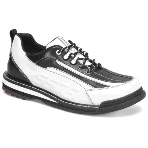 Dexter Men's SST 6 Hybrid LE White/Black Right Hand Bowling Shoes - Premium Performance for Competitive Bowlers - Perfect for League Play and Tournament Use