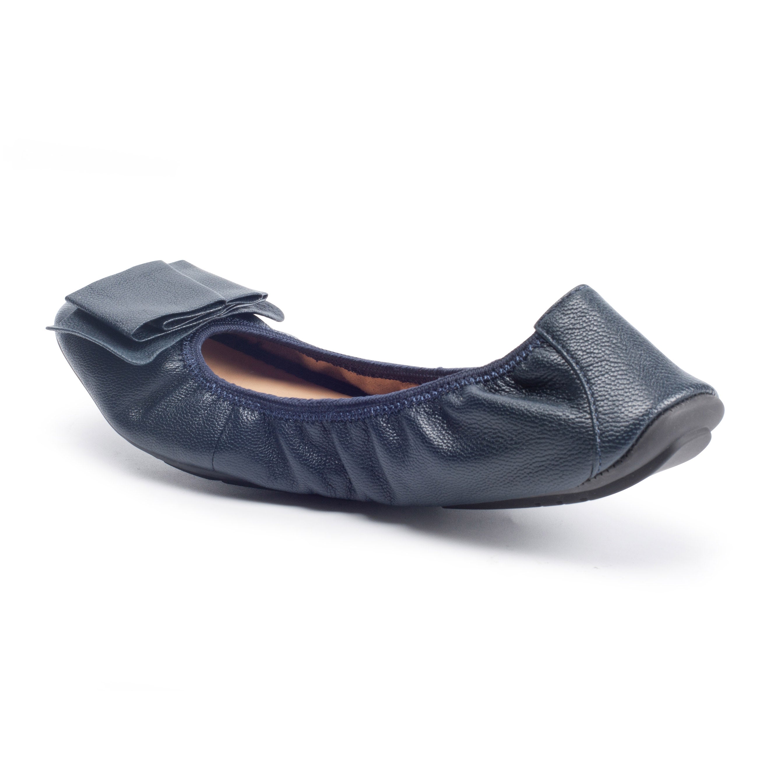 Lilyana 2.0 Genuine Leather Ballet Flats for Women - Comfortable Slip-On Shoes for Work, Travel & Everyday Wear