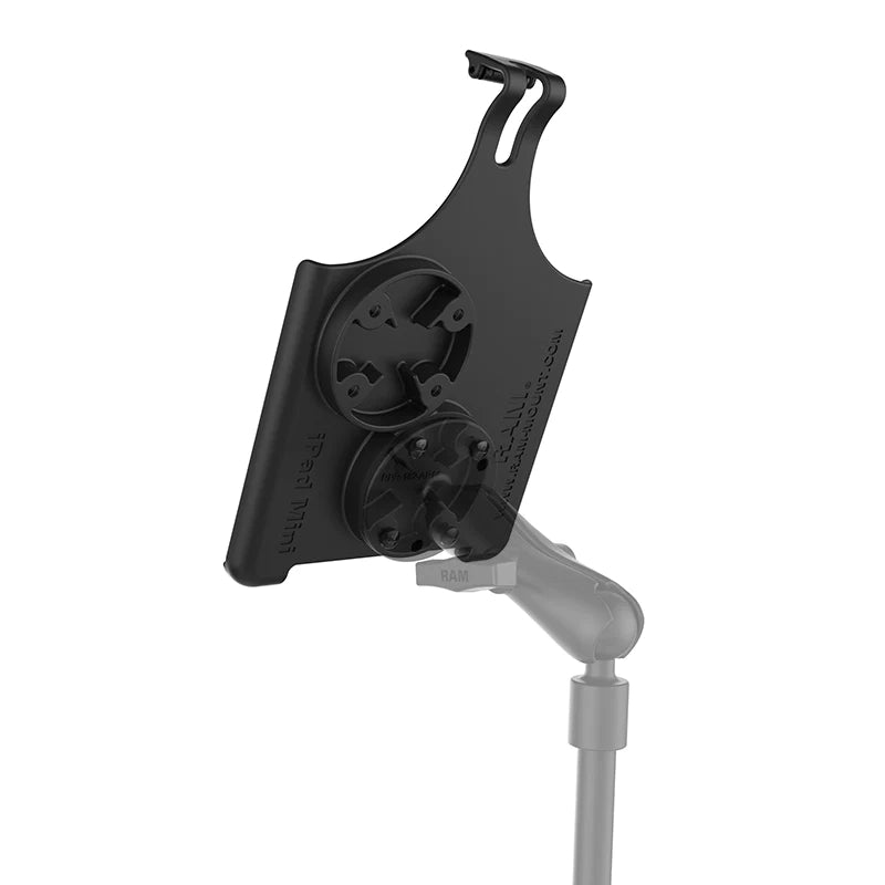 RAM EZ Roll'r™ Apple iPad Mini 1/2/3 Cradle Mount (RAM HOL AP14U) - Secure Tablet Holder for Car, Boat & Motorcycle Use