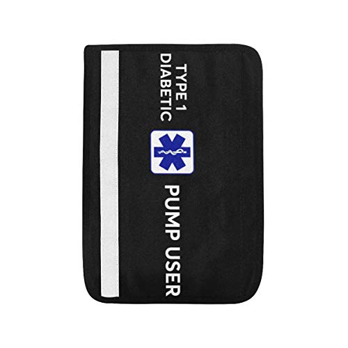 Type 1 Diabetes Medical Alert Seat Belt Cover - ADA Compliant Safety Car Accessory for Emergency & Special Needs - Perfect for Drivers with Disabilities