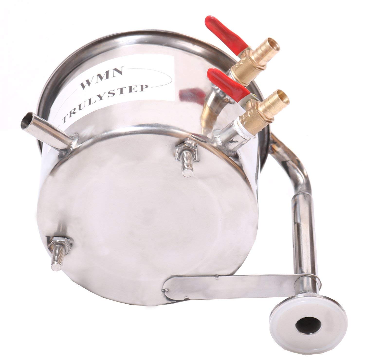 YUEWO 2-Pot 2 Gallon/10L Stainless Steel Alcohol Distiller Kit - Home Brewing Equipment for Whisky, Brandy, Vodka & Distilled Water | Perfect for DIY Moonshine, Craft Spirits & Home Bar Use (Silver)
