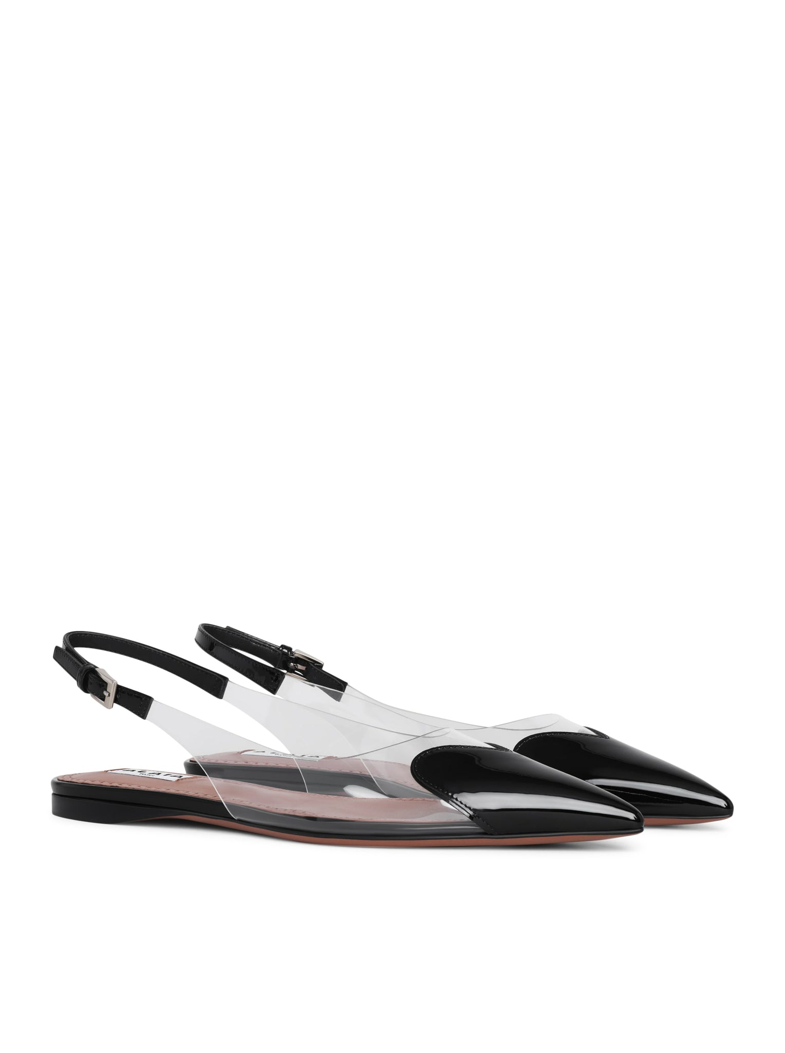 LE CŒUR Flat Slingback Pumps - Painted Calf Leather Women's Dress Shoes for Work, Party & Special Occasions