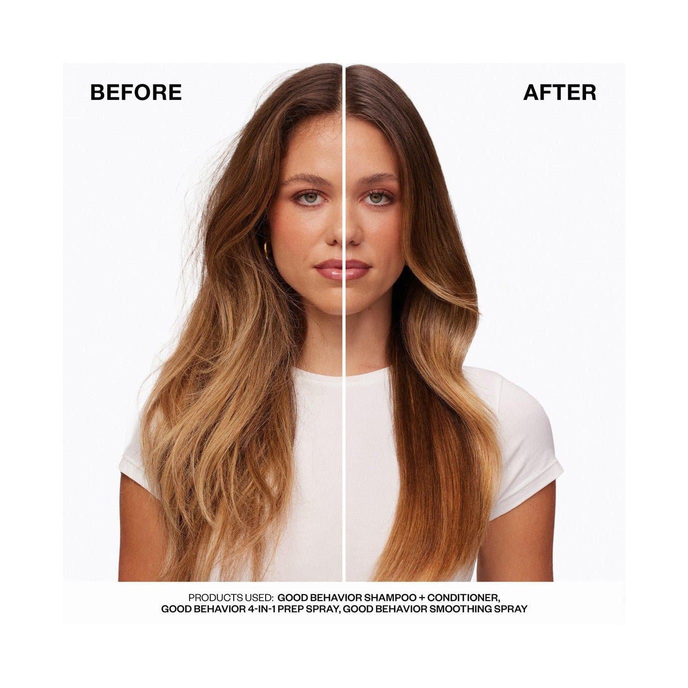 Good Behavior Shampoo and Conditioner Set - Sulfate-Free Hair Care Duo for Smooth & Shiny Hair - Perfect for Daily Use & Color-Treated Hair