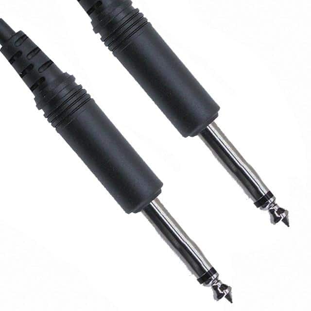 1/4 Inch TS to 1/4 Inch TS Cable - Professional Balanced Audio Patch Cord for Guitar, Keyboard & Studio Equipment