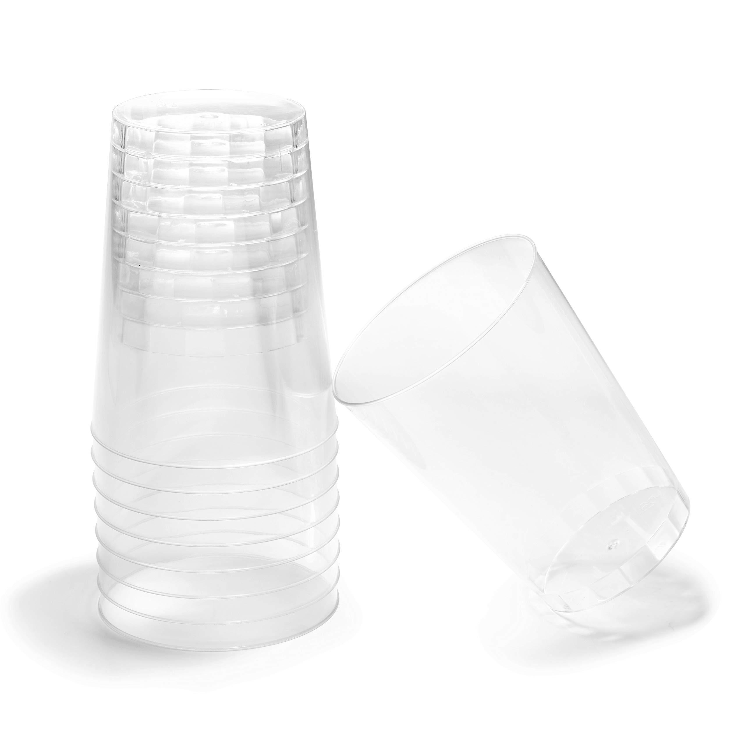 960-Piece Heavyweight Disposable Plastic Plate Set for Weddings & Parties - Includes 120 x 10.5'' Plates, 120 x 7.5'' Plates, Silver Silverware, Clear Cups & 3-Ply Napkins (Plain White) - Perfect for Large Gatherings, Catering & Special Events