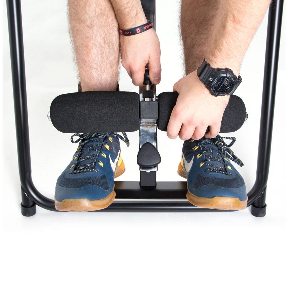 66Fit Professional Inversion Table for Back Pain Relief - Heavy Duty Home Gym Equipment for Spinal Decompression Therapy - Perfect for Yoga, Chiropractic Care & Home Workouts