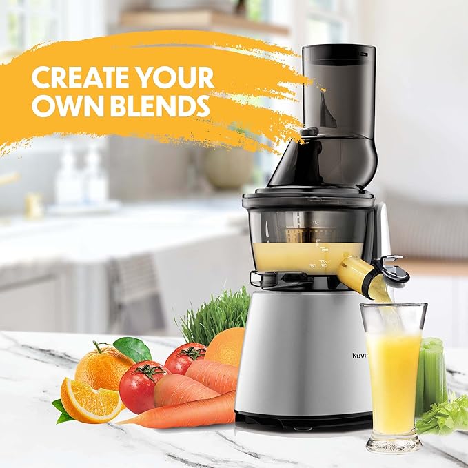 Kuvings C7000S Elite Slow Juicer - Cold Press Masticating Juicer for Fruits & Vegetables - Perfect for Healthy Juicing at Home & Smoothie Making