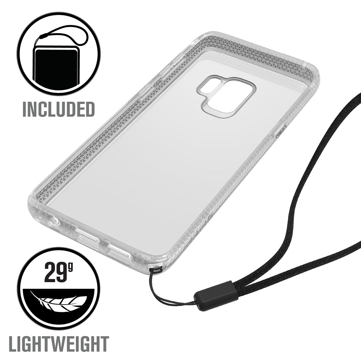 Samsung Galaxy S9 Shockproof Case - Heavy Duty Impact Protection Cover for Samsung Galaxy S9 - Perfect for Outdoor, Travel & Daily Use
