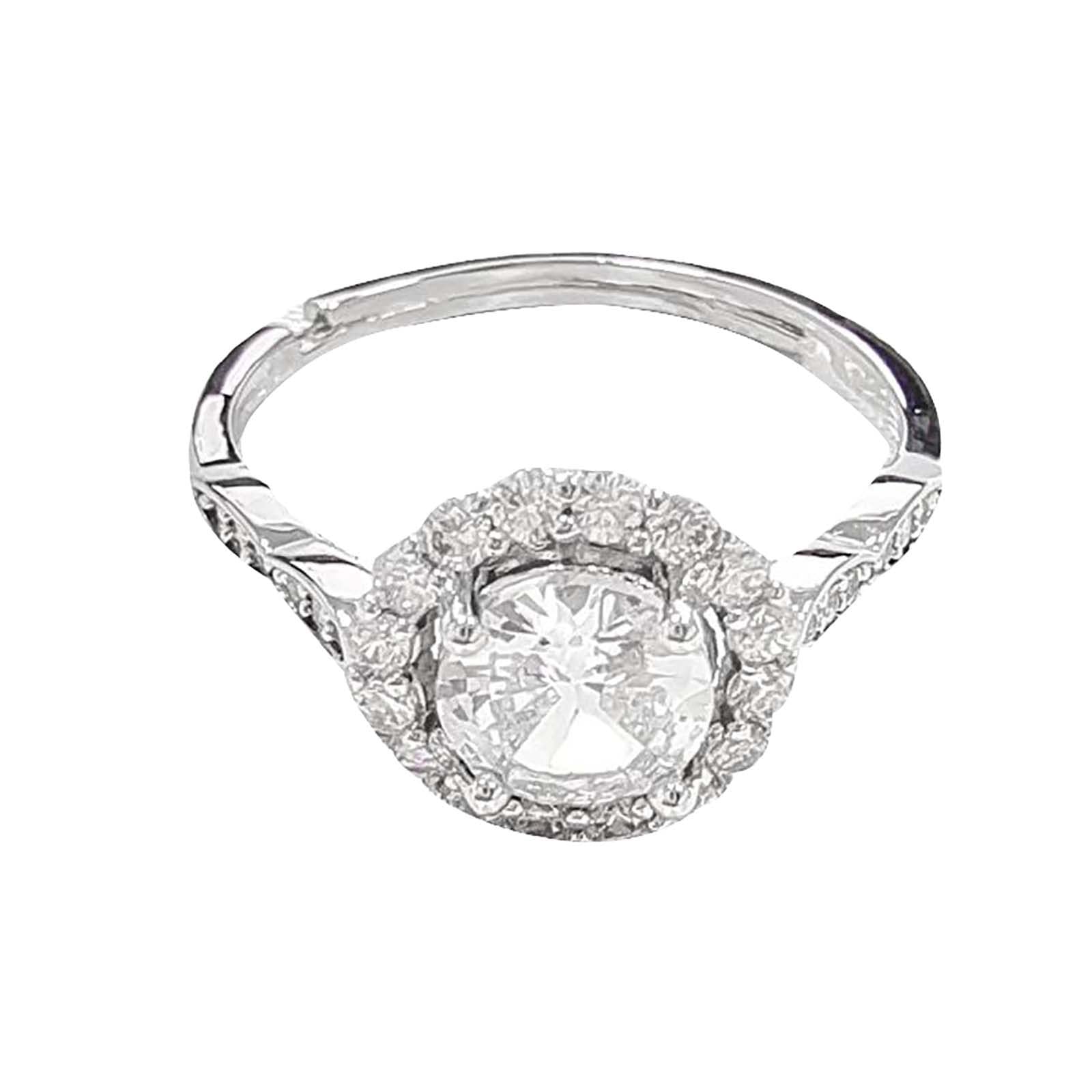 Elegant Rose Gold Cushion Cut Zircon Engagement Ring for Women - Large Size Fashion Wedding Band, Durable & Hypoallergenic Jewelry Gift for Anniversary, Proposal or Special Occasion