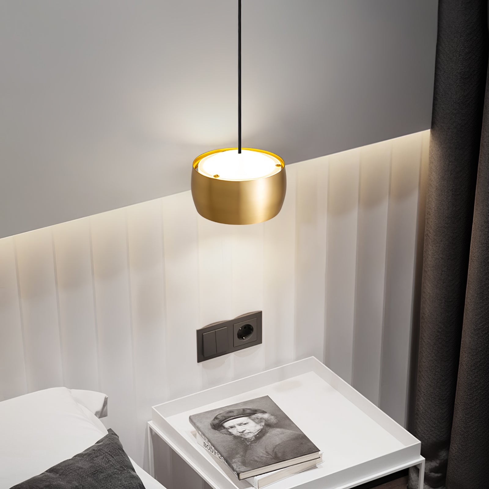 Sento Modern Pendant Lamp - Elegant Hanging Light Fixture for Dining Room, Kitchen Island & Living Room Decor