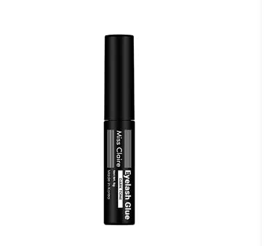 Miss Claire Gentle Non-Toxic Eyelash Glue for False Lashes - 5g (0.17oz) Black & White Duo Pack - Perfect for Daily Wear, Special Occasions & Professional Makeup