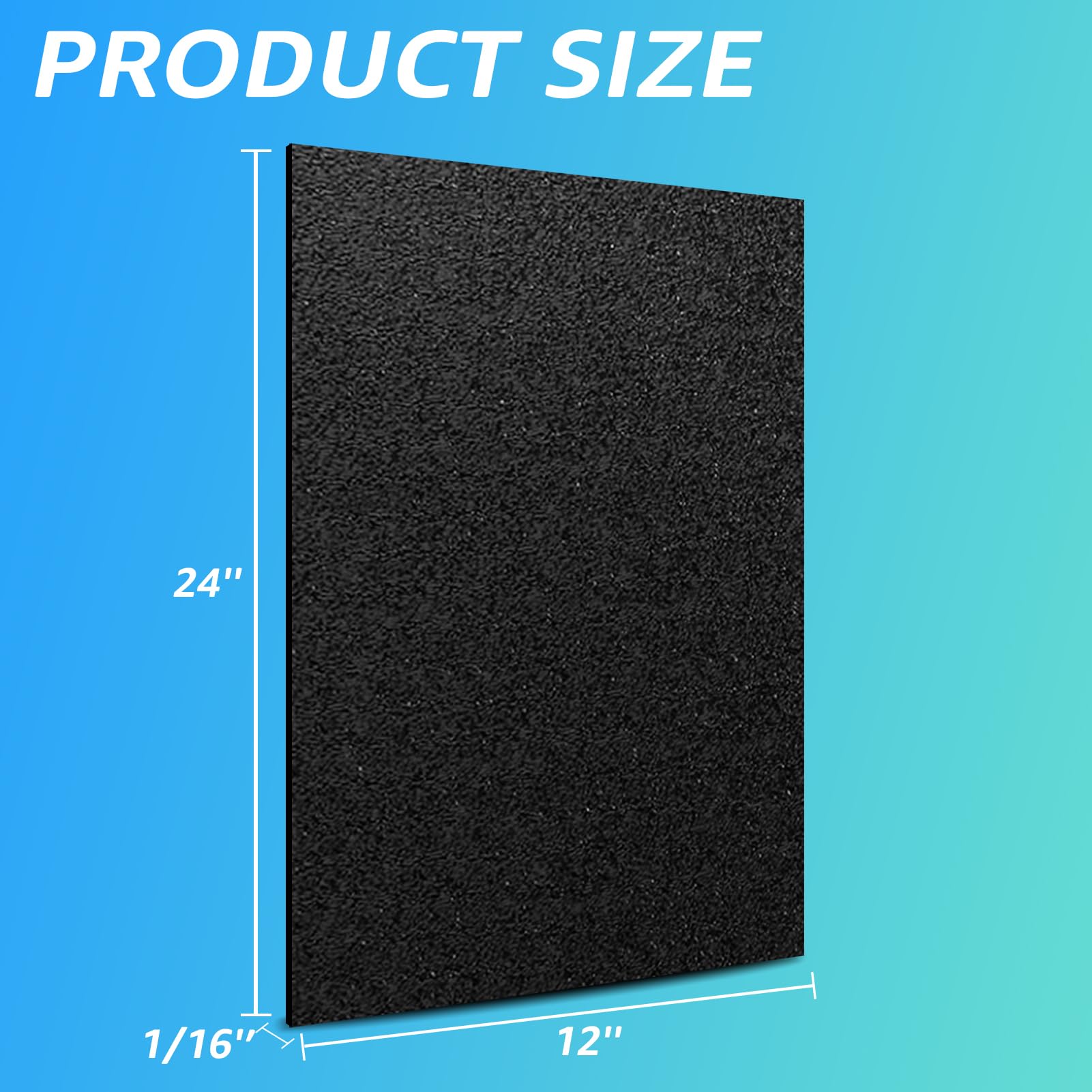 Art3d ABS Plastic Sheets 1/16