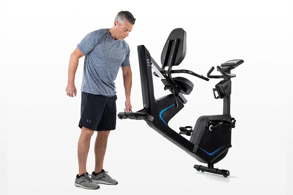 Horizon 5.0 R Recumbent Exercise Bike - Comfortable Home Fitness Equipment for Seniors & Rehab | Perfect for Low-Impact Workouts, Physical Therapy & Home Gym