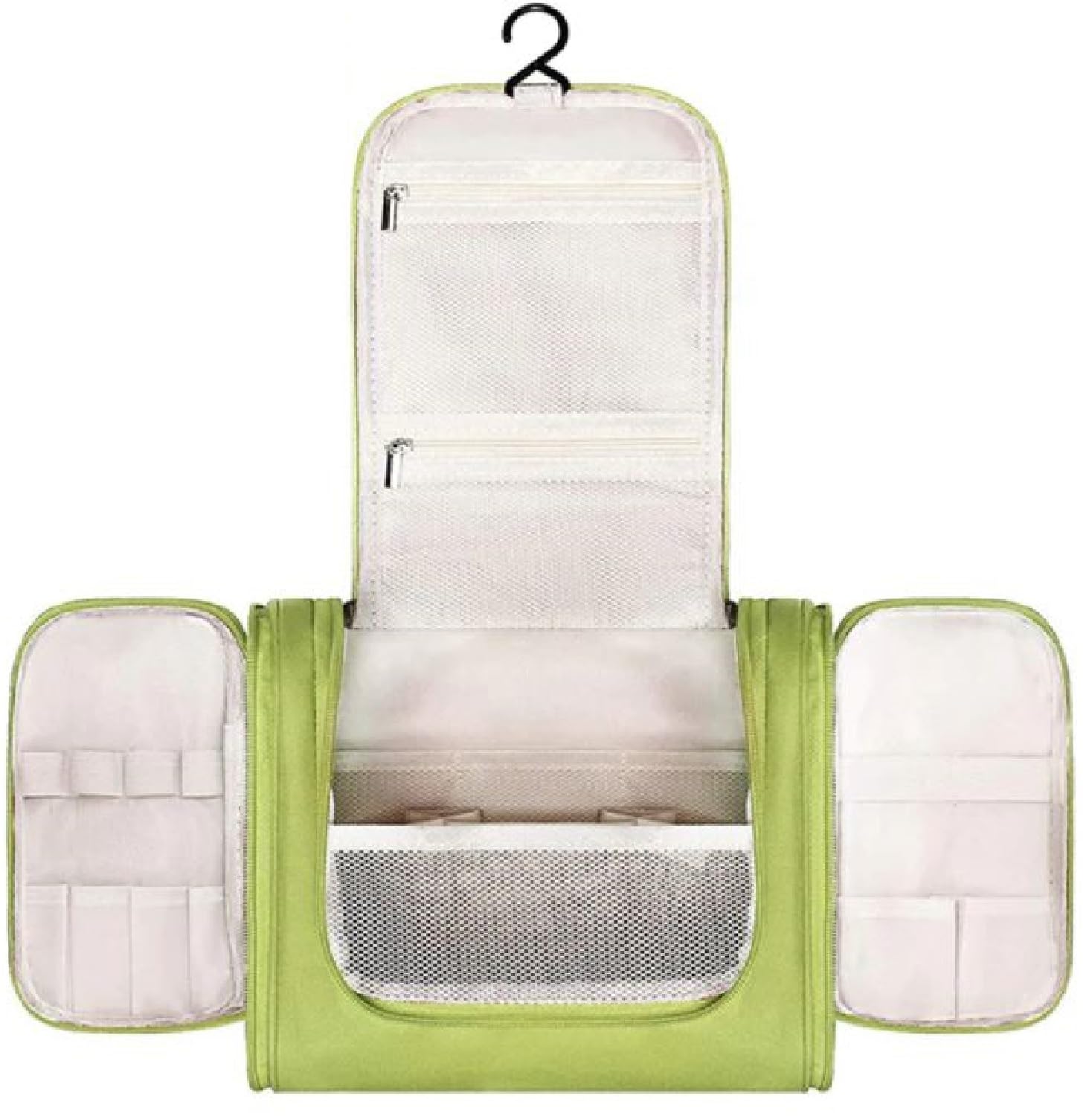 Premium Travel Toiletry Bag for Women - Waterproof Makeup Organizer Pouch with Multiple Compartments | Perfect Cosmetic Bag for Airplane, Gym, Camping & Business Trips | Compact & Stylish Travel Essentials