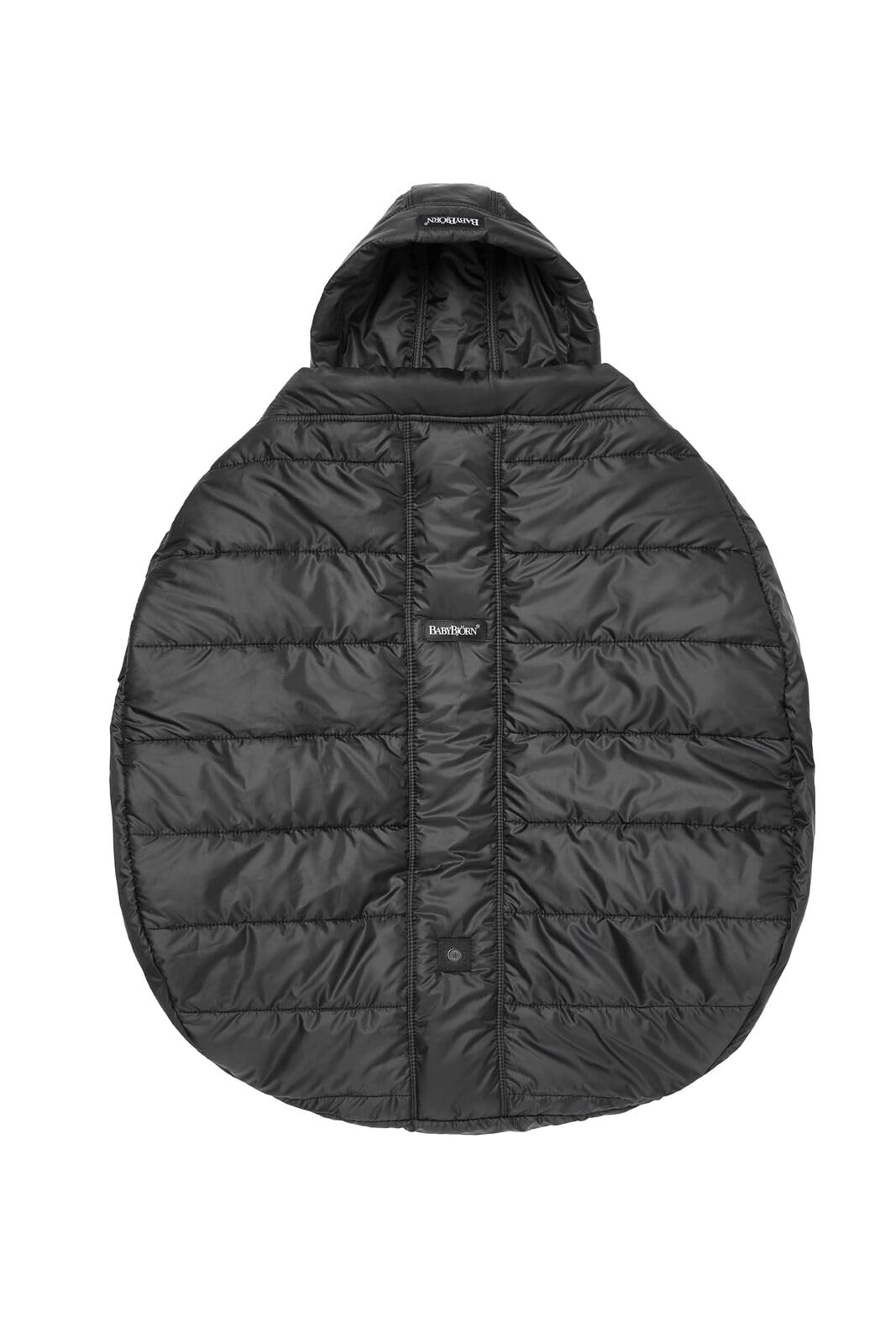 BabyBjörn Winter Cover for Baby Carrier - Black | Insulated Baby Carrier Cover for Cold Weather | Keep Baby Warm & Cozy in Stroller, Walks & Outdoor Adventures