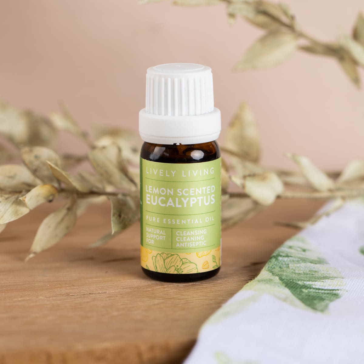 Pure Eucalyptus Lemon Essential Oil 10ml - Natural Aromatherapy for Relaxation, Stress Relief & Home Diffuser Use
