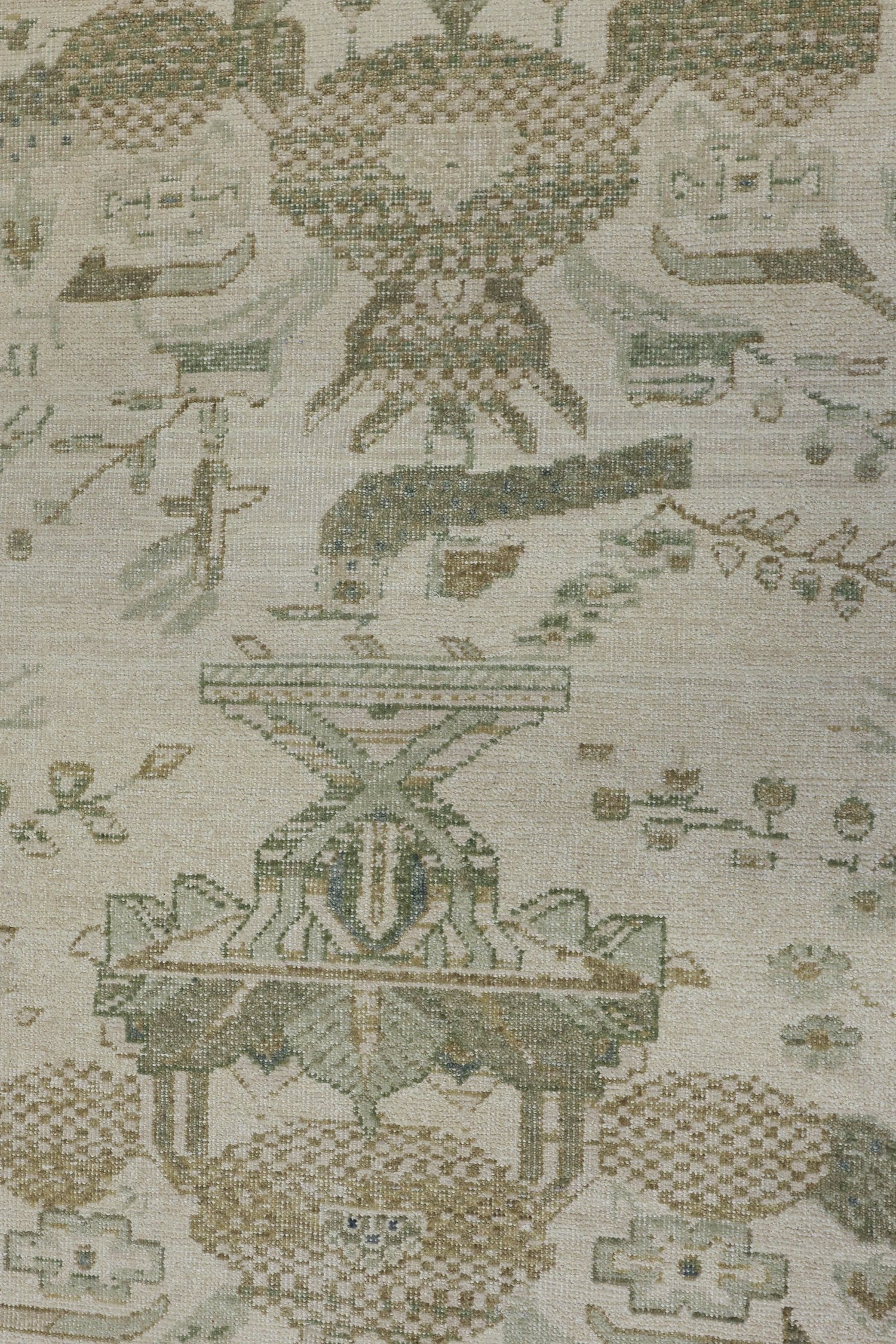 Afshar Vase Handwoven Transitional Rug - J78375 - Premium Persian Style Home Decor for Living Room, Bedroom & Office