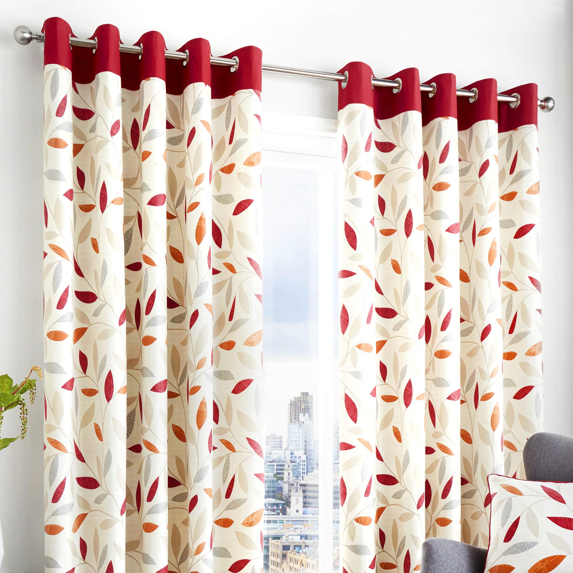 Fusion Beechwood Curtains 46
