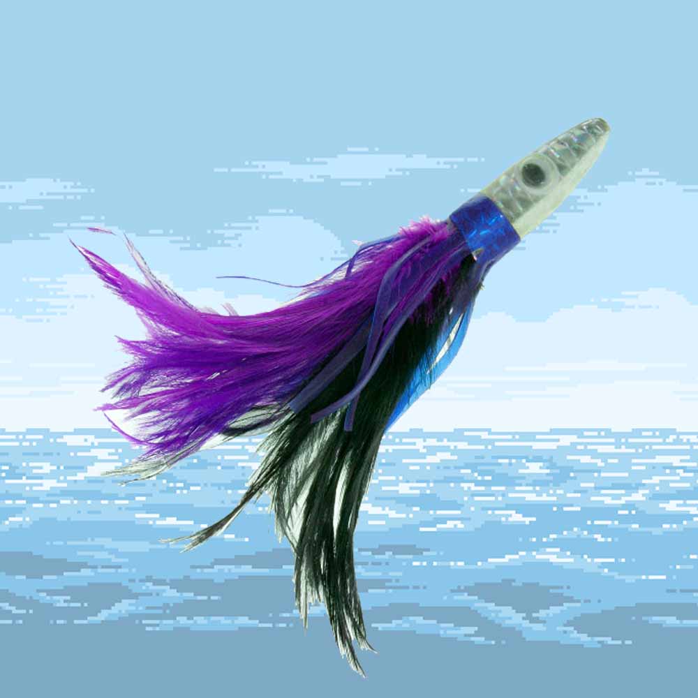 BOONE Tuna Treat Rigged 7/0 Saltwater Fishing Lure - Premium Offshore Trolling Bait for Big Game Fish Like Tuna, Marlin & Swordfish | Perfect for Deep Sea Fishing & Tournament Anglers