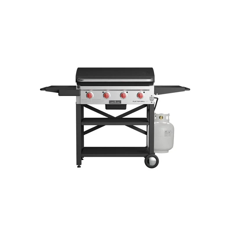 Camp Chef Flat Top 600 Griddle with Lid – Outdoor Cooking, BBQ, Camping & Tailgating Essential