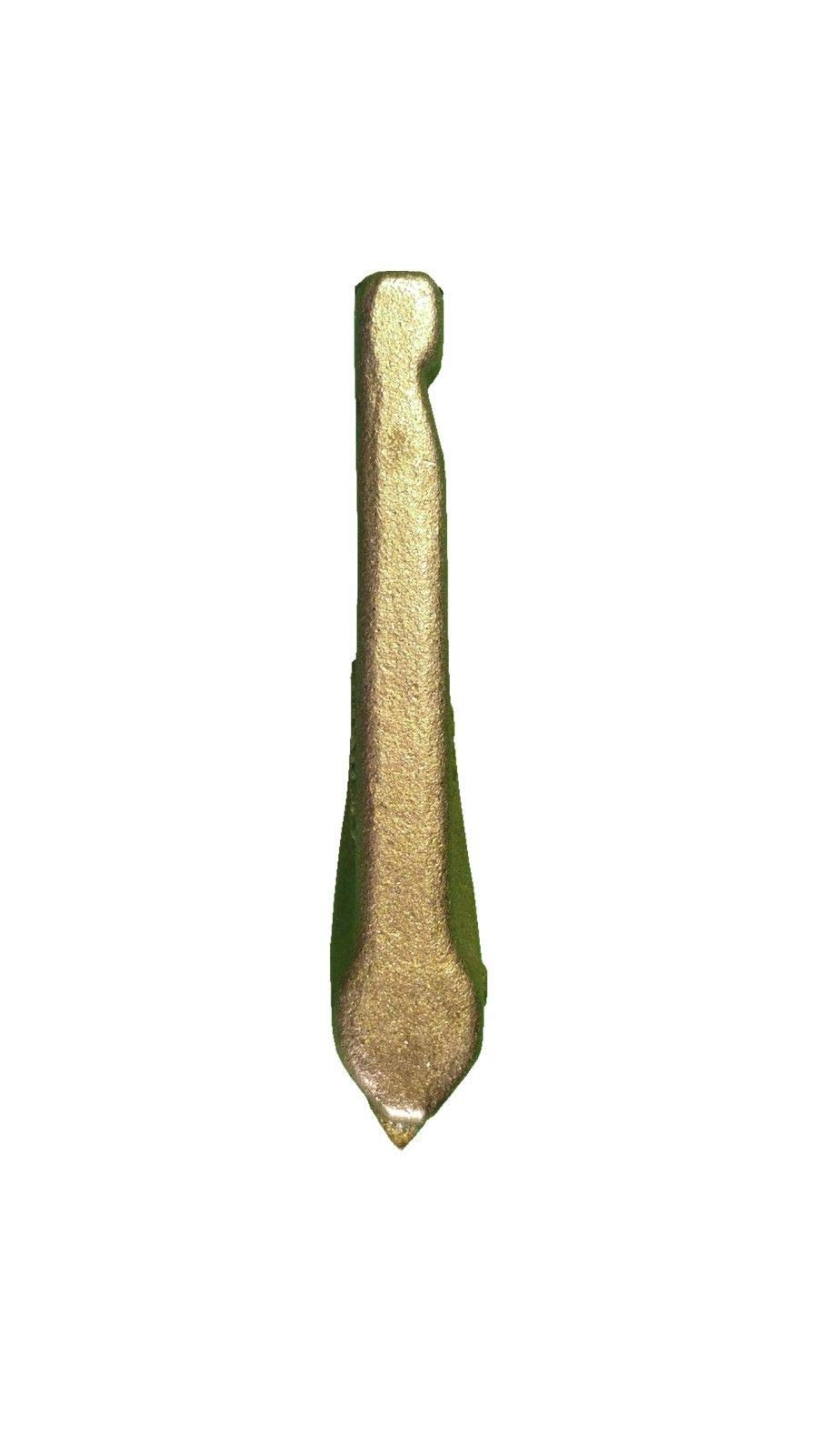Pengo Carbide Auger Teeth with Rubber Quick Lock - Compatible with CS, AG, Aggressor Models (140016) - Ideal for Snow Removal, Landscaping, and Construction Equipment