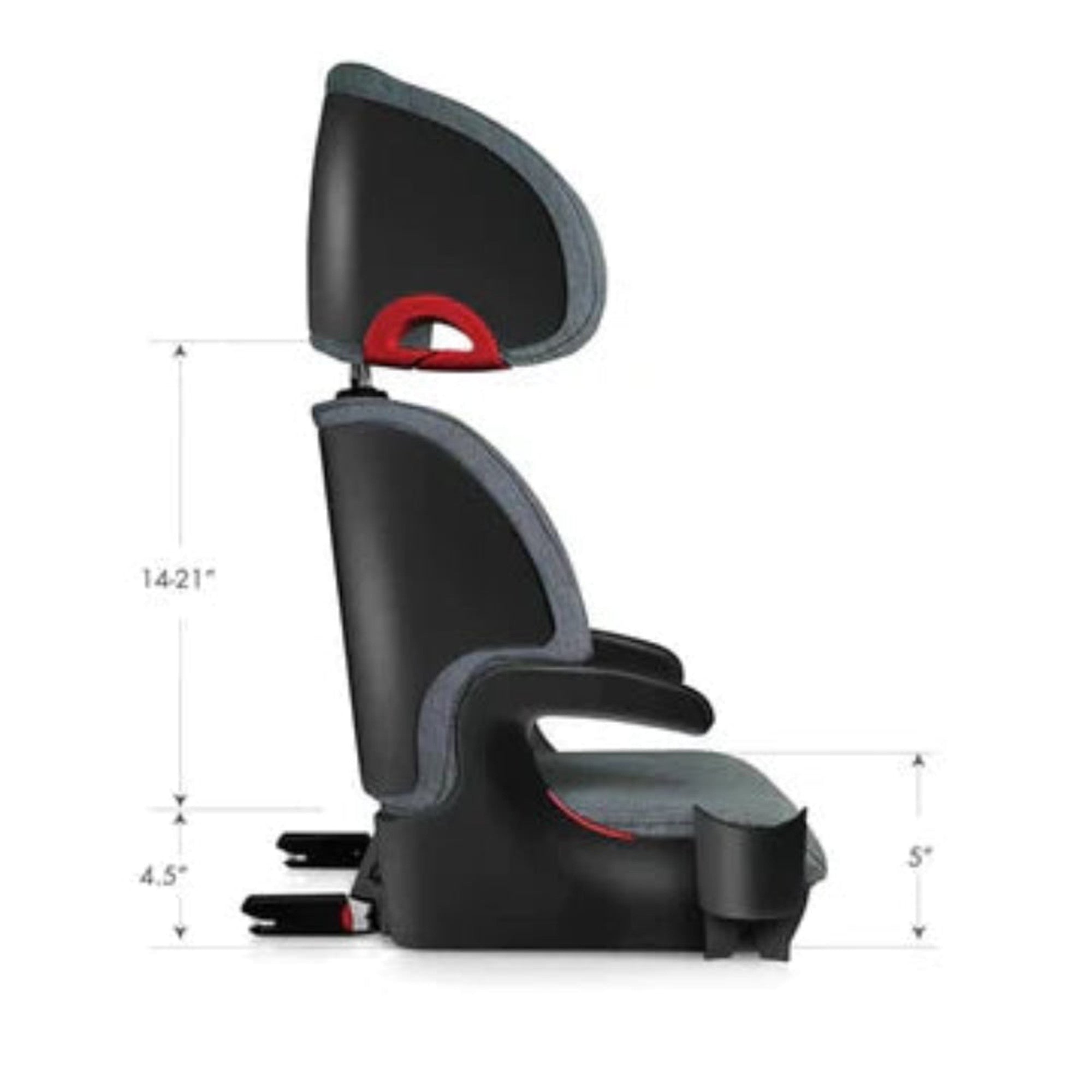 Clek Oobr High Back Booster Car Seat for Kids - Safe & Comfortable Travel - Perfect for School, Road Trips & Everyday Use
