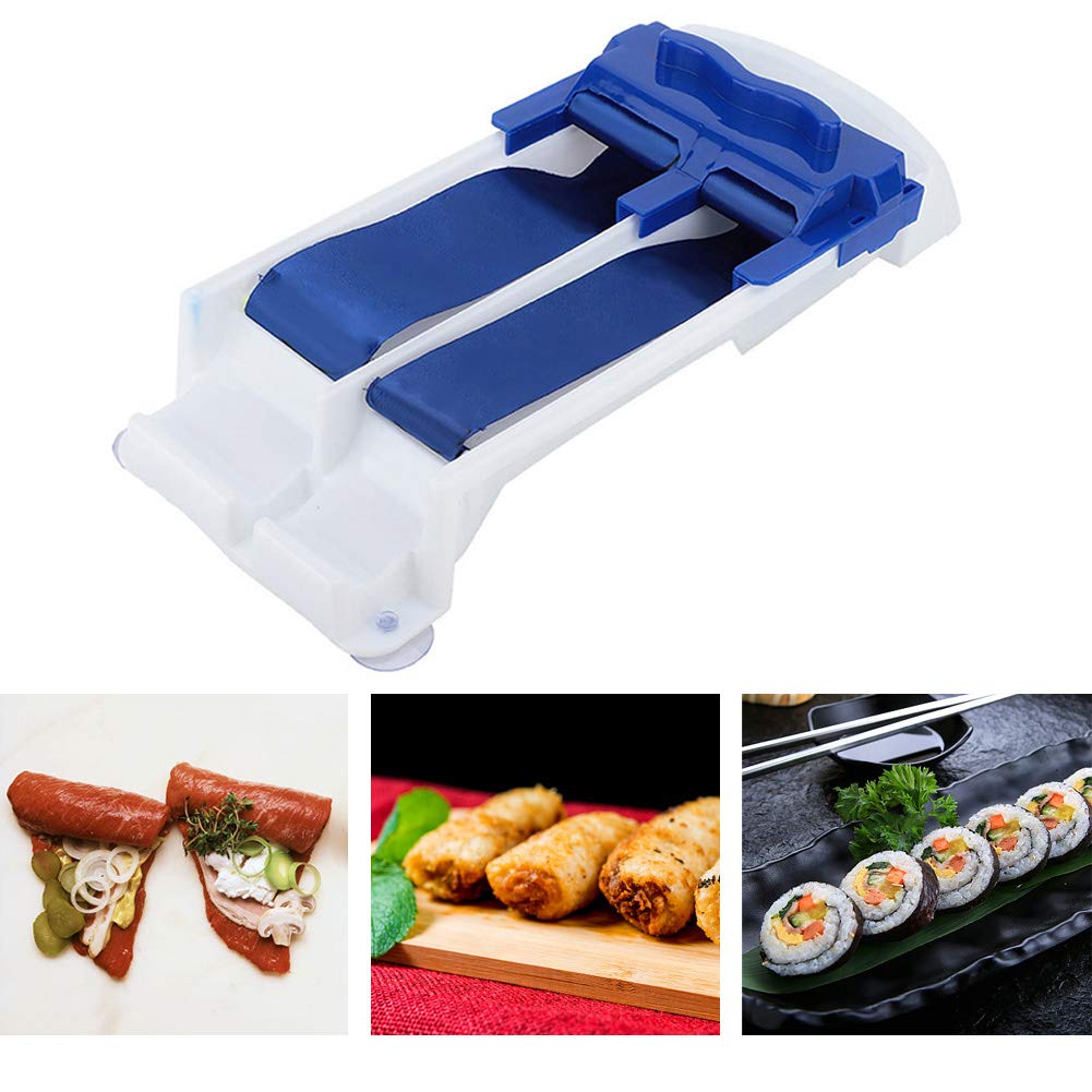 Raguso Large Plastic Meat Rolling Machine - Multifunctional Vegetable & Meat Roller, Sushi Maker - Perfect for Home Kitchens, Restaurants & Parties (Great for Meal Prep, Sushi Making & Food Presentation)