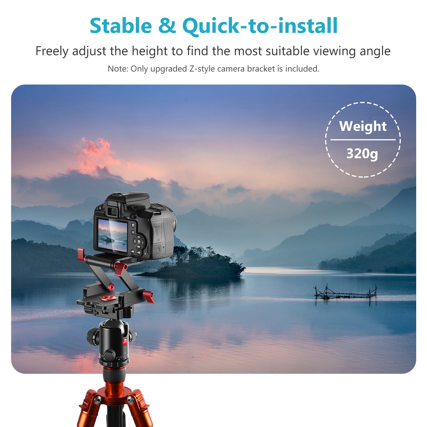 NEEWER Upgraded Z Flex Tilt Tripod Head - Professional 360° Panoramic Ball Head for DSLR Cameras, Video & Photography | Perfect for Travel, Vlogging & Outdoor Shooting