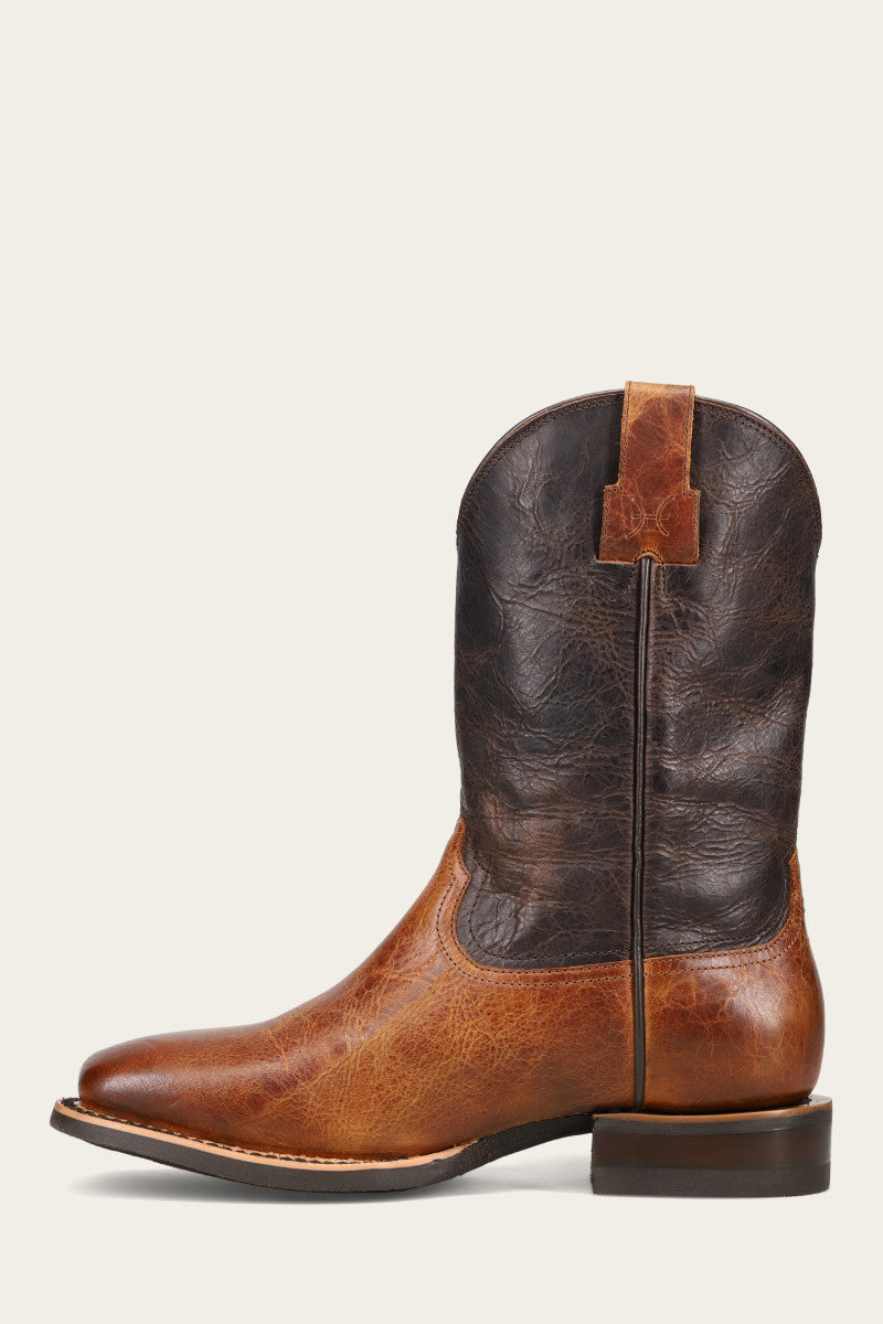 Hauser Roper Saddle Dark Brown - Premium Leather Horse Riding Saddle for Western & Trail Riding - Comfortable & Durable Equestrian Equipment