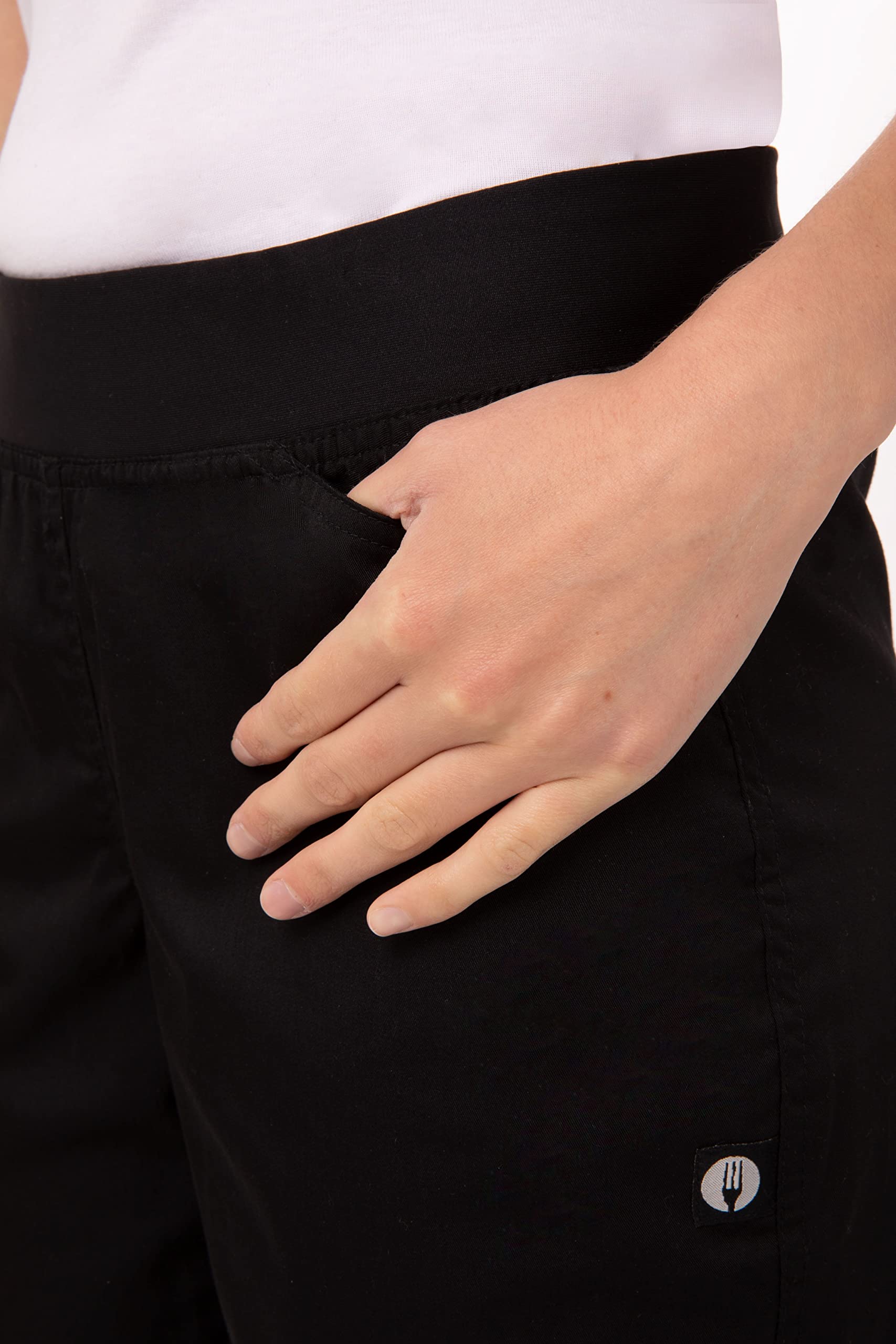 Chef Works Women's Lightweight Slim Fit Chef Pants - Professional Kitchen Workwear for Cooking, Baking & Food Service