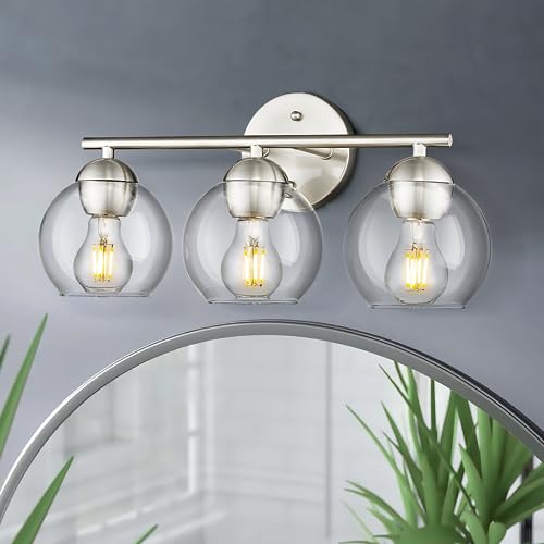 Brushed Nickel -3 Light