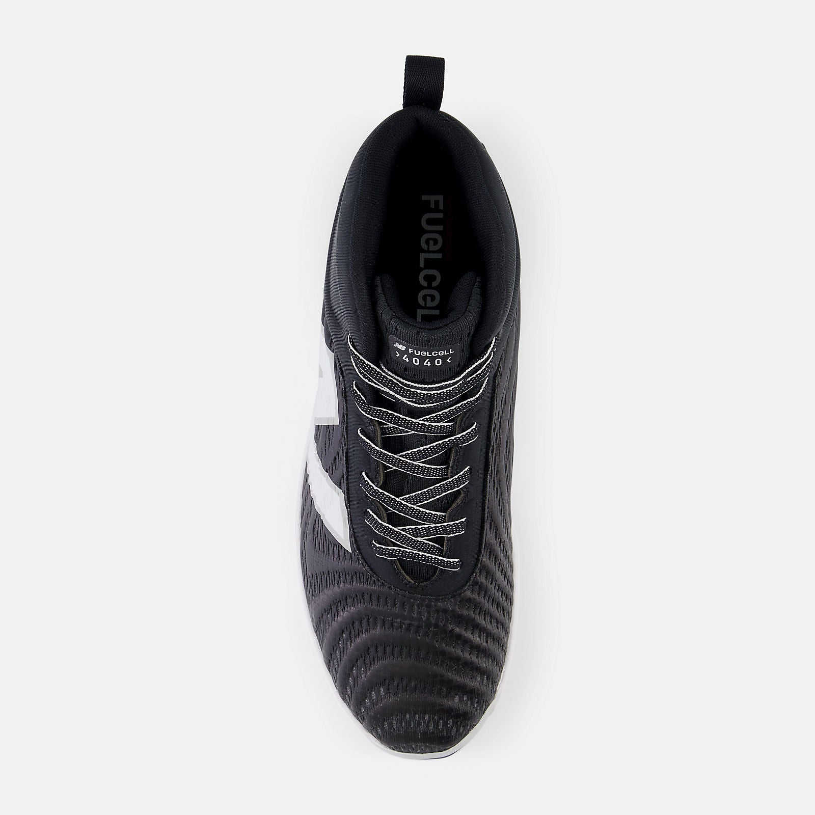 New Balance PM4040K7 Mid Molded Cleats - Black Baseball & Softball Cleats for Men | Perfect for Field Sports & Training