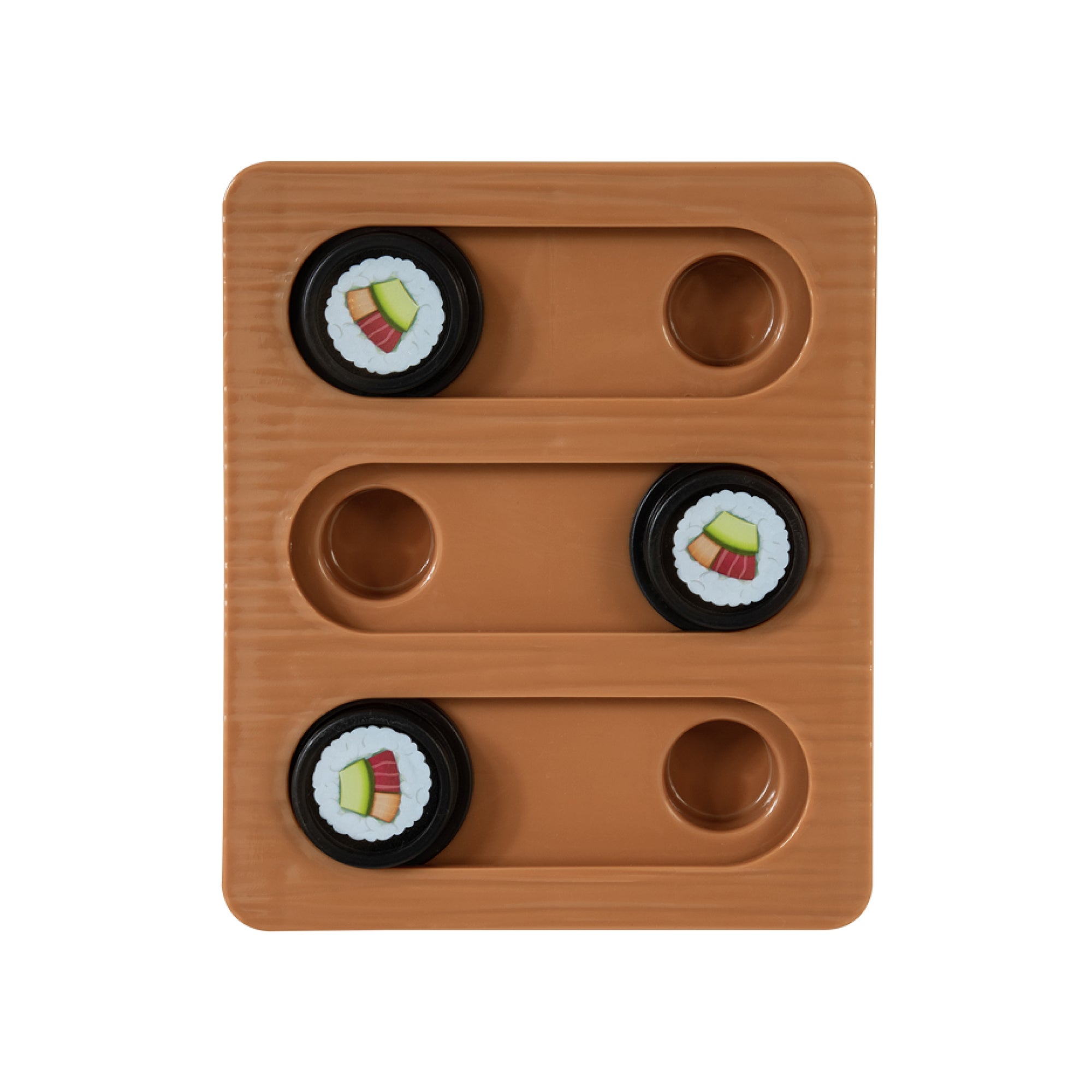 Fun Cat Sushi Bento Box Puzzle Toy - Interactive Play for Indoor Cats | Perfect for Mealtime Enrichment & Mental Stimulation