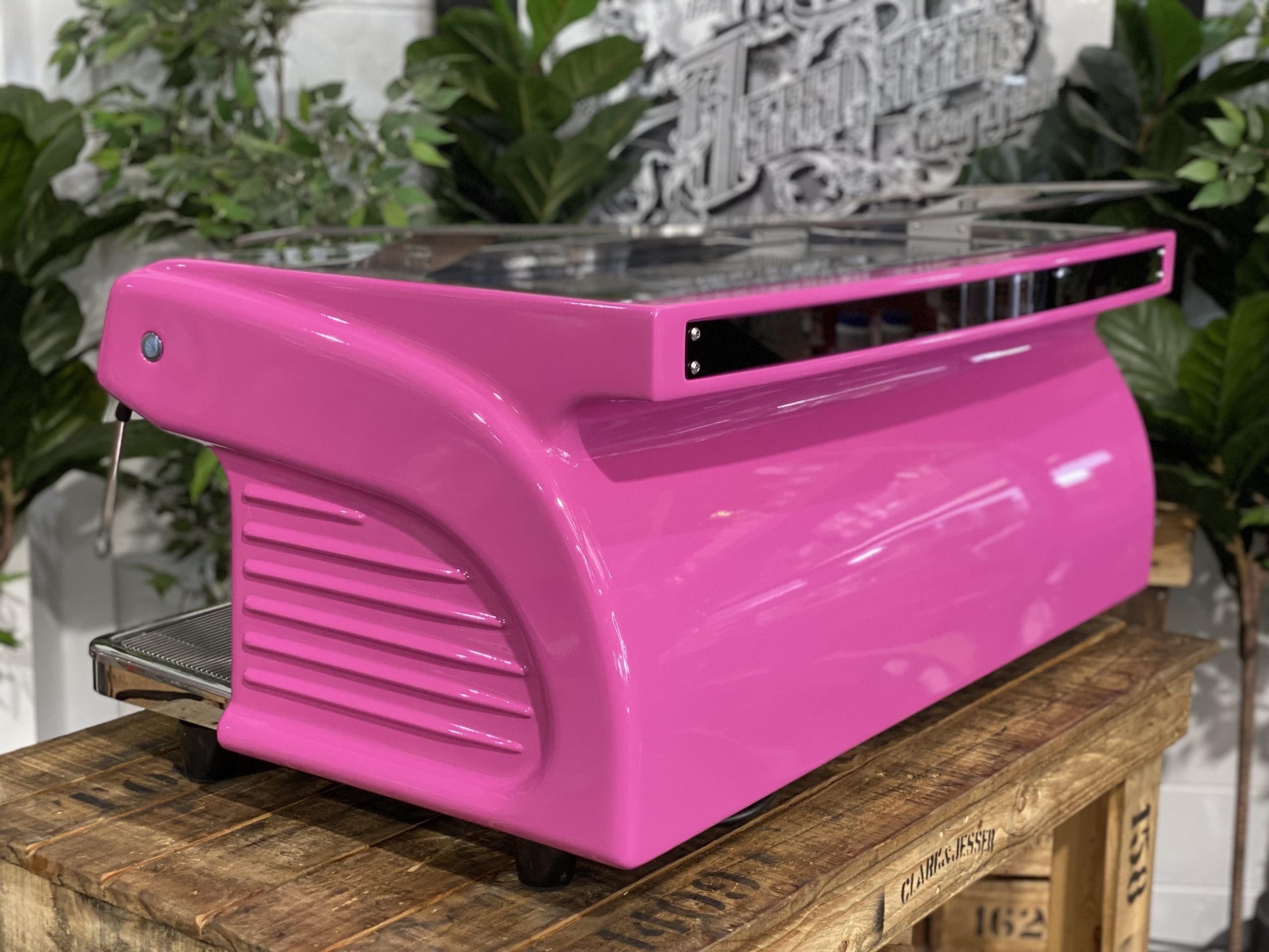 Expobar Alpha Ruggero 3 Group Commercial Espresso Machine in Pink - Perfect for Coffee Shops, Restaurants & Home Baristas