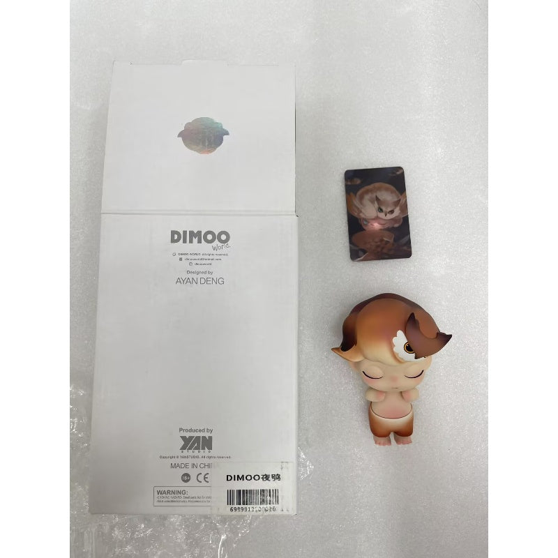 DIMOO Night Owl Limited Edition Collectible Figure - Cute Cartoon Character for Home Decor, Office Display & Gift Giving