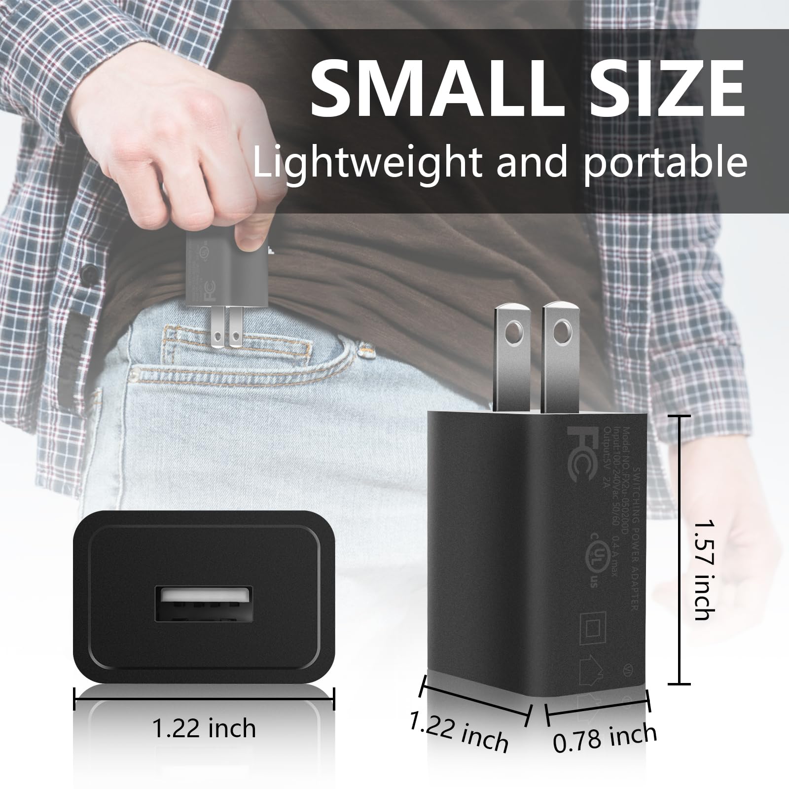 Fast Charging USB C Charger for Kindle Fire Tablets - 6FT & 10FT Cable Compatible with Fire HD 7/8/10 Plus, Kids/Pro, Fire Max 11 (2023), Kindle Paperwhite 11th & Scribe - Perfect for Home, Office & Travel Use
