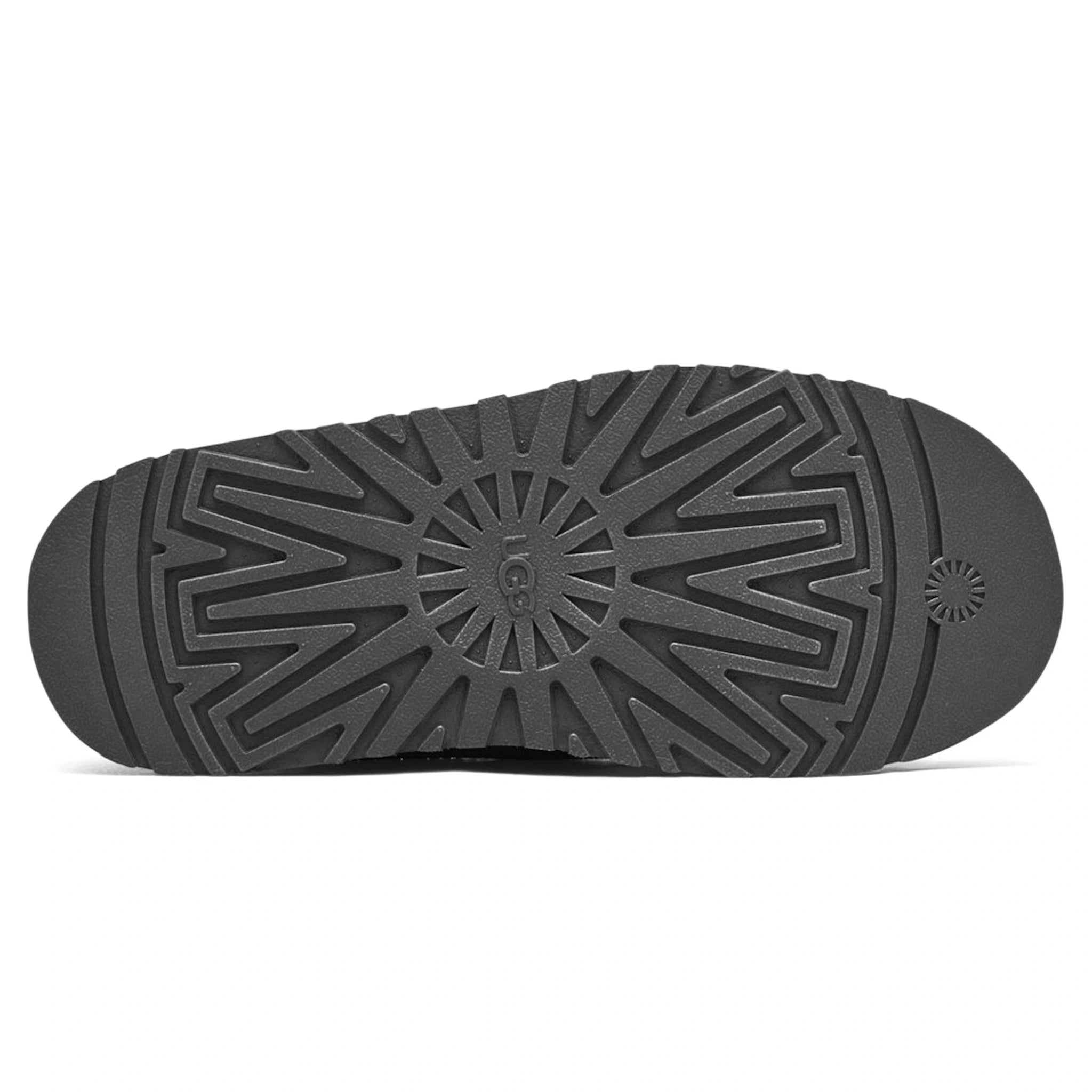 UGG Tazz Platform Black Slippers for Women - Cozy House Shoes with Arch Support | Perfect for Indoor Lounging, Winter Comfort & Casual Wear