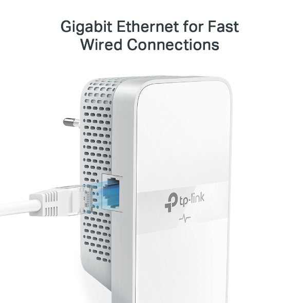 TL WPA7617 1200Mbps Powerline WiFi Extender with Ethernet Port - High-Speed Home Network Adapter for Gaming, Streaming & Remote Work