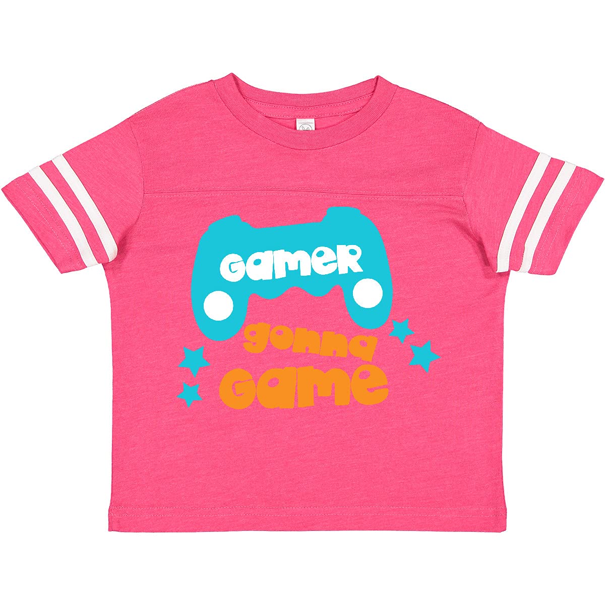 Inktastic Gamer Gonna Game Toddler T-Shirt - Cute Video Game & Joystick Print Tee for Kids - Perfect for Gaming Parties, Casual Wear & Gamer Gifts