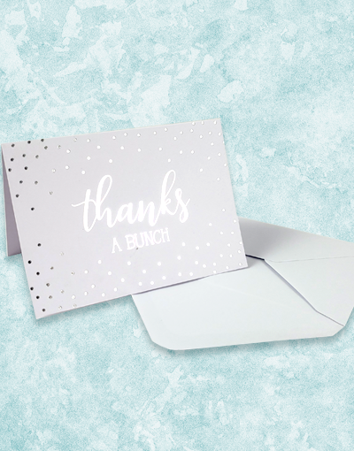 Bunches Thank You Cards - Elegant Greeting Cards for All Occasions | Perfect for Weddings, Birthdays, and Appreciation Gifts